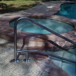 pool handrails